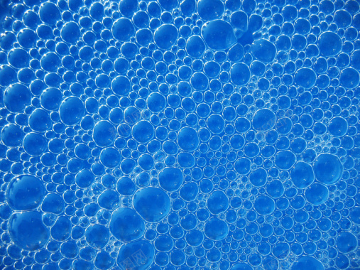 蓝色泡泡背景素材背景