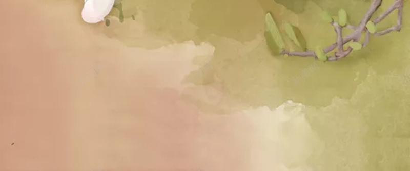 丛林的花朵海报设计psd设计背景_新图网 https://ixintu.com 茉莉花 丛林 卡通 精灵 花朵 水墨 插画 绿色