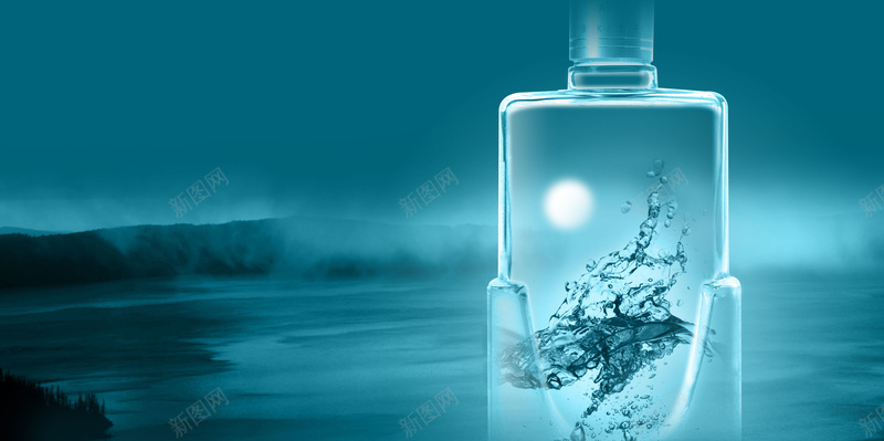 蓝色经典白酒海报背景素材jpg设计背景_新图网 https://ixintu.com 蓝色 经典 白酒 海报 背景素材 大气