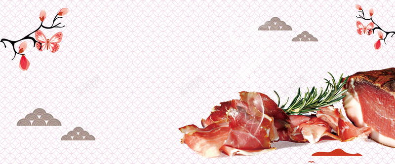 腊肉简约粉色bannerpsd设计背景_新图网 https://ixintu.com 肉 腊肉 美食 食物 生鲜 有机 促销 折扣 优惠 简约 鲜花 粉色 banner