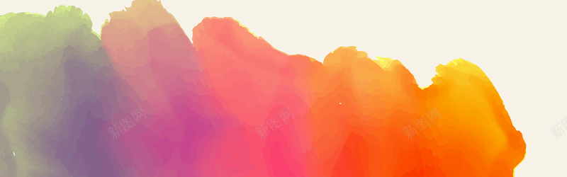 炫丽水彩背景jpg设计背景_新图网 https://ixintu.com 多彩 水彩 炫丽 背景 艺术 海报banner