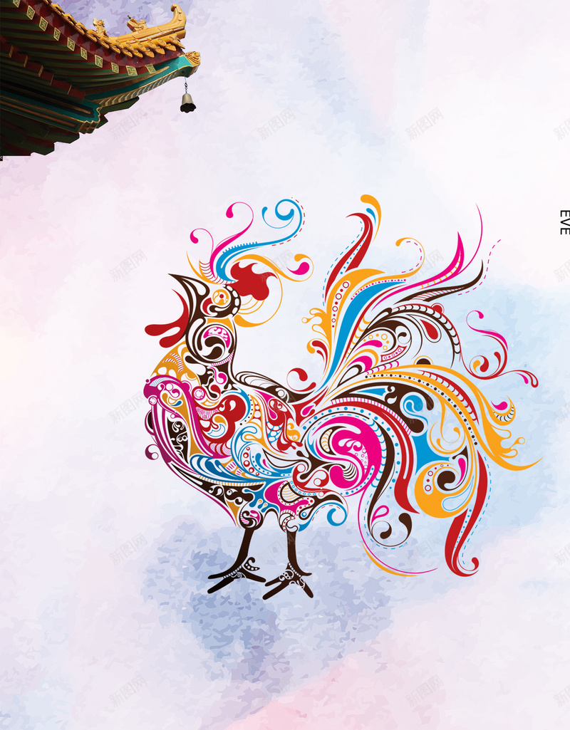 鸡年春节psd分层H5背景psd设计背景_新图网 https://ixintu.com 鸡年 春节 祝福 新年 过年 红色 红色背景 中国结 2017 H5背景 激情 狂欢