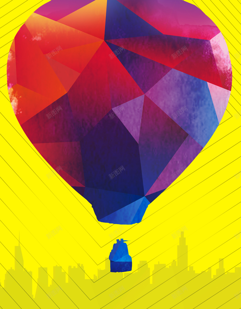 加入我们招聘海报背景素材psd设计背景_新图网 https://ixintu.com 公司招聘 招聘海报 招贤纳士 海报设计 招聘 加入我们招聘海报图片下载 热气球 城市剪影