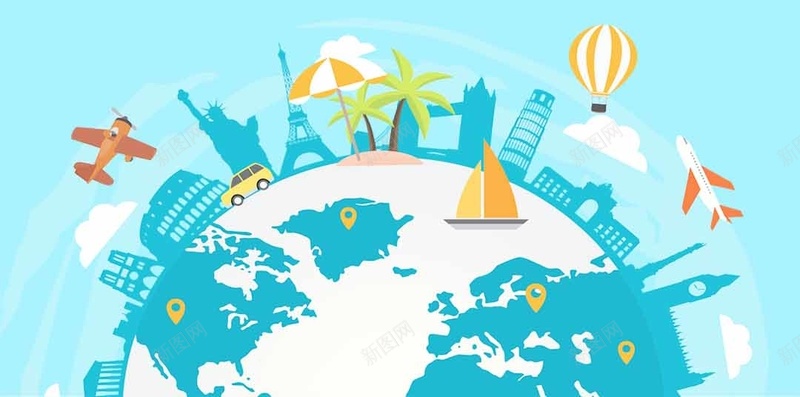 夏日旅游白云热气球H5背景素材psd设计背景_新图网 https://ixintu.com 夏日游 热气球 夏日 旅游 环球 国家黄金周 白云 热气球H5背景素材