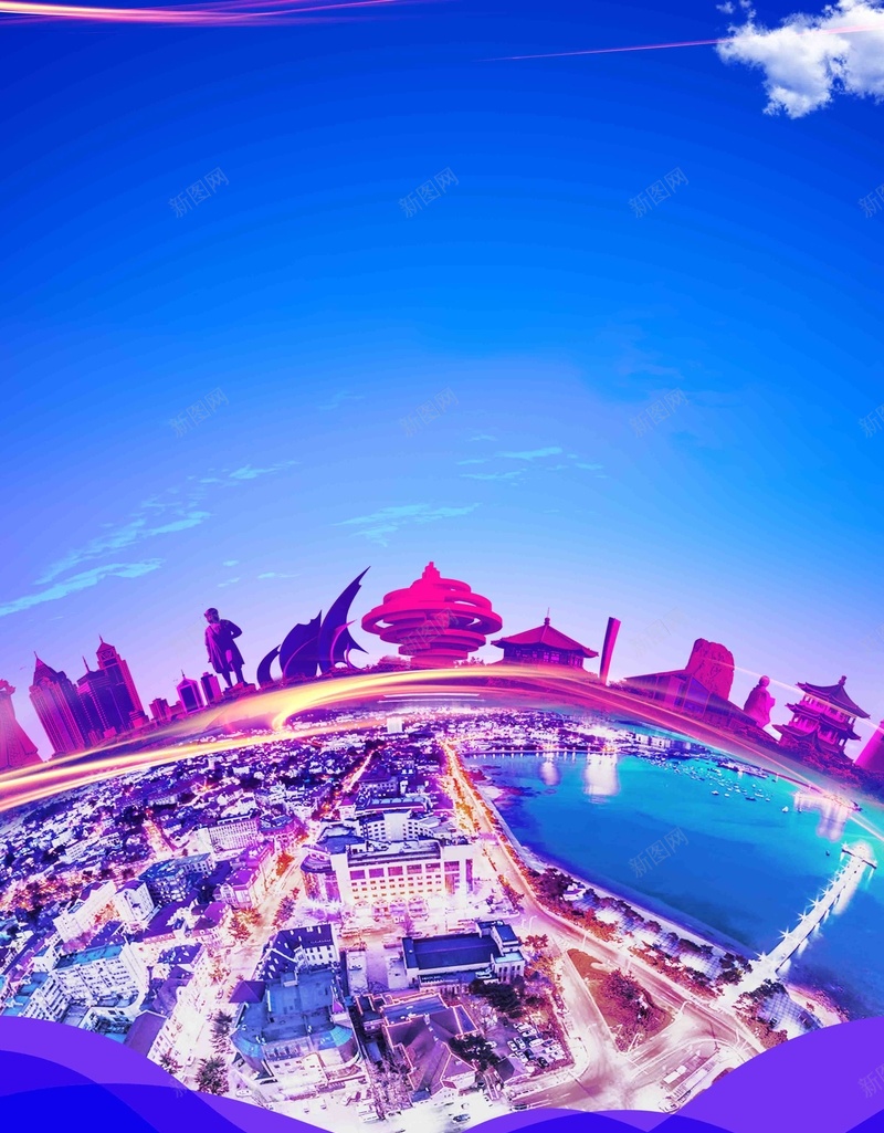青岛印象旅游宣伟推广jpg设计背景_新图网 https://ixintu.com 青岛 青岛旅游 青岛印象 水墨青岛 绚丽青岛 青岛历史 魅力青岛 水彩青岛 青岛国际论坛 青岛峰会