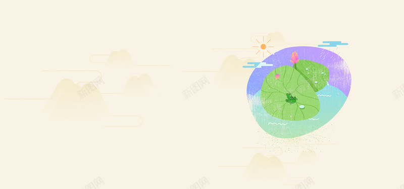 电商小暑夏季小清新简约海报bannerjpg设计背景_新图网 https://ixintu.com 小清新 毕业游 促销 夏季 电商 淘宝 女装 清凉 简约 优惠 小暑 海报banner