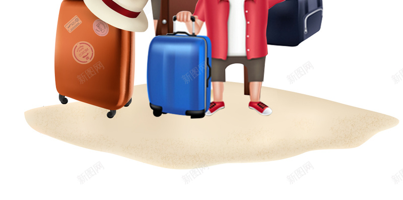 蓝色卡通旅游主题psd设计背景_新图网 https://ixintu.com 蓝色背景 云朵 太阳 卡通 气球 扁平化 H5背景 开心 H5 h5 蓝色 童趣 手绘