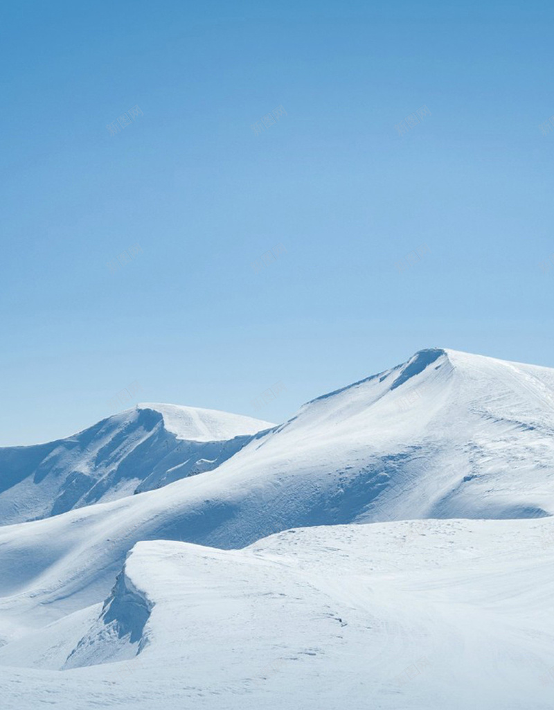 蓝色小清新寒冷雪景H5背景jpg设计背景_新图网 https://ixintu.com 小清新 冬天 寒冷 蓝天 蓝色 雪景 雪地 大山 H5背景 寒冷背景 清新背景 蓝色背景 雪景背景