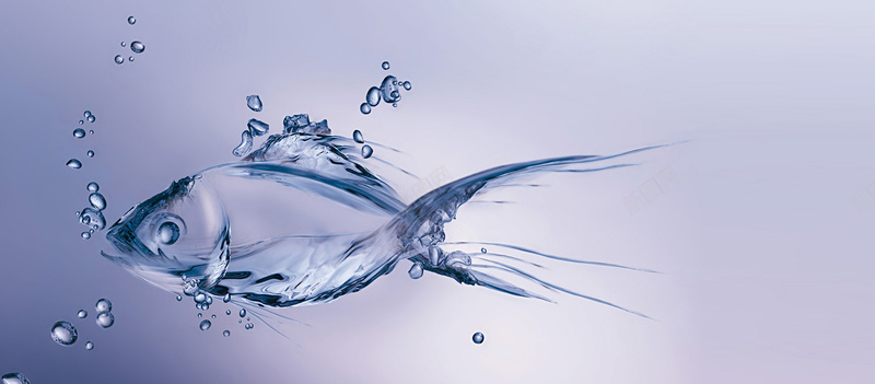 气泡鱼儿极简背景jpg设计背景_新图网 https://ixintu.com 鱼儿 海报banner 卡通 童趣 手绘 水做的雨 透明鱼儿
