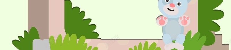 卡通动物简约扁平绿色背景jpg设计背景_新图网 https://ixintu.com 动物 卡通 扁平 简约 风景 房子 小猪 可爱 插画 手绘 绿色背景