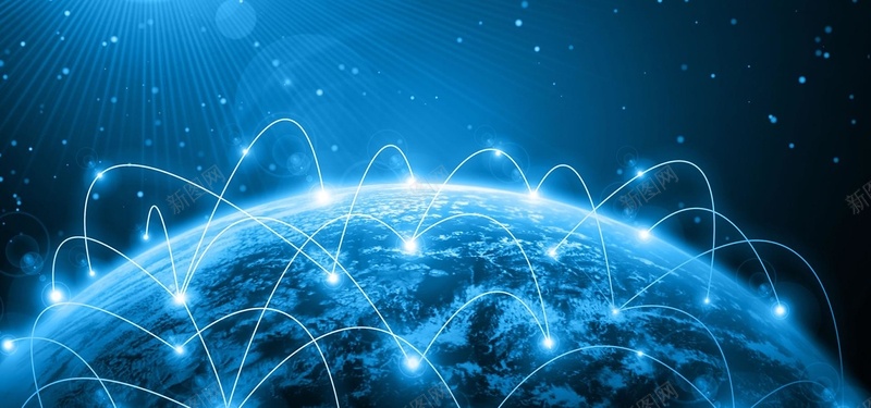 全球网络背景jpg设计背景_新图网 https://ixintu.com 科技 全球 商务 数据 蓝色 背景 互联网 海报banner 科技感 科技风 高科技 科幻