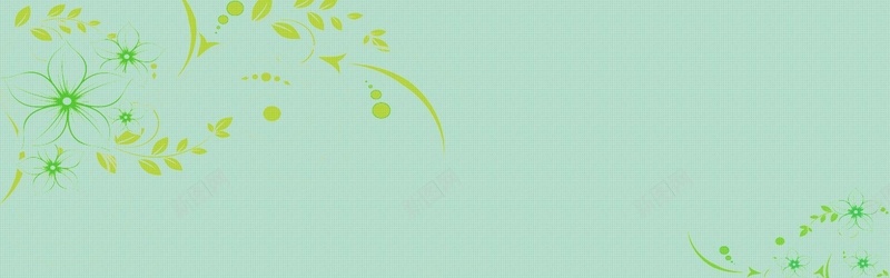 绿色花纹树叶背景psd设计背景_新图网 https://ixintu.com 海报banner 小清新 文艺 简约