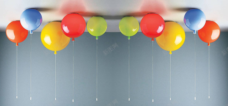 清新生日卡通海报背景jpg设计背景_新图网 https://ixintu.com 海报背景 卡通 清新 生日 蓝色 气球 彩带 爱心 生日快乐 生日背景