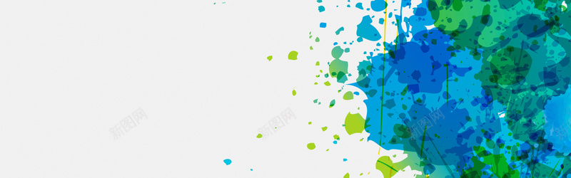 奥运色彩墨迹psd设计背景_新图网 https://ixintu.com 奥运 色彩 banner 海报banner 卡通 墨迹 童趣 手绘