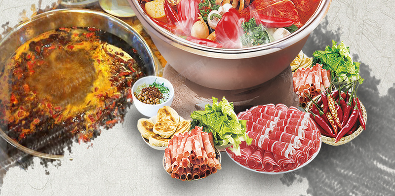 灰色火锅背景H5页面psd下载jpg设计背景_新图网 https://ixintu.com 灰色 火锅 美食 食材 psd H5 h5 羊肉 墨迹 美食节 美食宣传海报