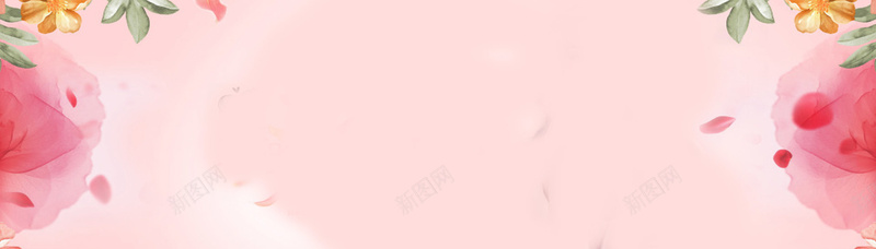 淘宝手绘背景psd设计背景_新图网 https://ixintu.com 粉色 素雅 女鞋创意海报 女鞋新品海报 海报banner 手绘花朵 淘宝新品女鞋单品海报 卡通 童趣 手绘