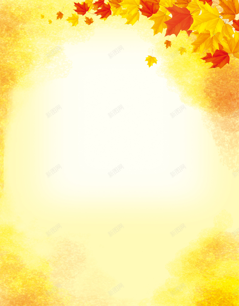 秋天唯美风景背景jpg设计背景_新图网 https://ixintu.com 唯美 海报 秋天 背景 风景 秋天背景 展板背景 落叶