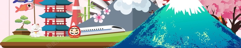 简洁日本旅行文化psd设计背景_新图网 https://ixintu.com 日本文化 旅行 日本 樱花 粉色 旅游 日本之旅 分层文件 PSD源文件 高清背景 PSD素材 背景海报 背景素材 背景模板
