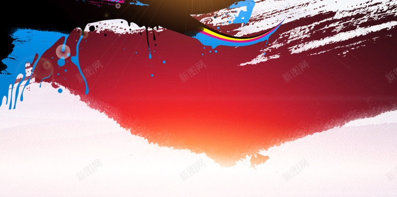 中国风马奔跑招聘H5背景jpg设计背景_新图网 https://ixintu.com 中国风 马 奔跑 招聘 蓝天 白云 泼墨 红色 招聘背景 招聘广告 千里马