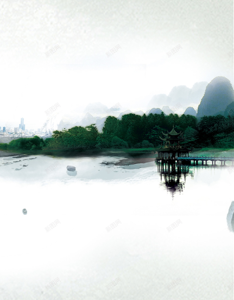 画册背景设计素材psd设计背景_新图网 https://ixintu.com 杂志内页设计 水墨 水墨山水 水墨素材 水墨鱼 画册内页 画册封面 画册背景 画册设计