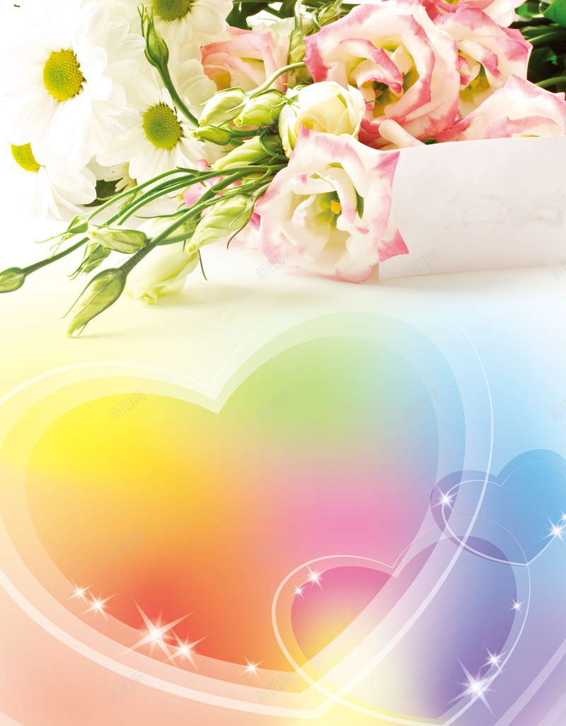 母亲节海报背景素材psd设计背景_新图网 https://ixintu.com 妈妈 宝宝 星星 爱心 花束 母亲节板报 彩虹背景 卡片 其他模版 广告设计模板 源文件