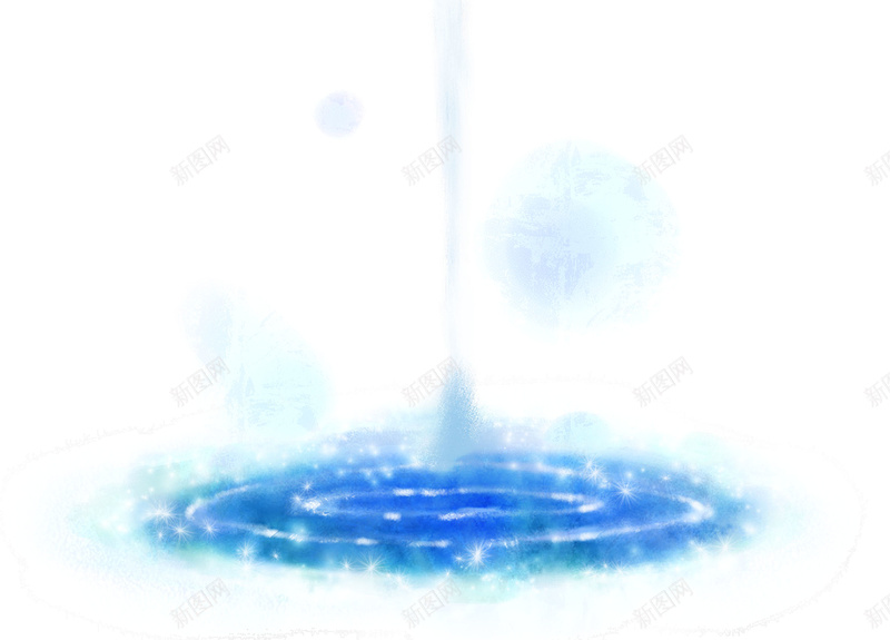 绿叶与水psd设计背景_新图网 https://ixintu.com 健康 手绘 插画 绿叶 水 保护资源 自然 卡通 童趣