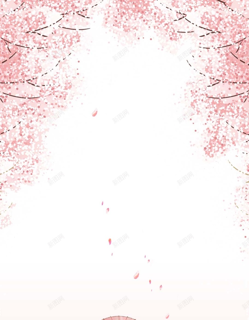 粉色浪漫桃花PS源文件H5背景素材psd设计背景_新图网 https://ixintu.com 美女背影 桃花 水彩 浪漫 粉色 PS源文件 H5背景素材 素材背景 桃花背景 ps 浪漫背景