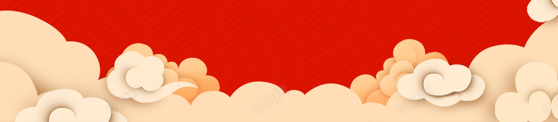新年快乐简约几何红色bannerpsd设计背景_新图网 https://ixintu.com 2018狗年 2018 新年快乐 新春大吉 狗年 喜迎新春 除夕 除夕夜 春节 新年 狗年吉祥 金狗