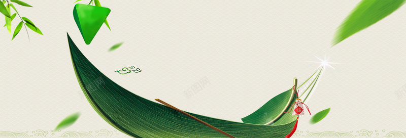 端午节粽子白色海报背景jpg设计背景_新图网 https://ixintu.com 端午节 粽子海报 淘宝 简约 五月节 叶子卡通粽子 龙舟节 食品海报 节日海报