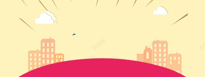 电商扁平创意banner背景psd设计背景_新图网 https://ixintu.com 房地产 互联网 扁平 网络 信息时代 页面 电商 促销 海报banner 渐变 几何