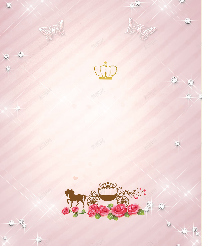 梦幻婚庆马车粉色背景素材psd设计背景_新图网 https://ixintu.com 婚庆 梦幻 爱情 钻石 马车 永恒 婚礼 婚姻 皇冠 婚庆公司 婚介所 背景