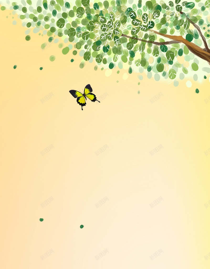 绿色环保科技X展架背景素材psd设计背景_新图网 https://ixintu.com 环保 招聘 宣传展架 x展架模板 展板设计 叶子 背景设计 树