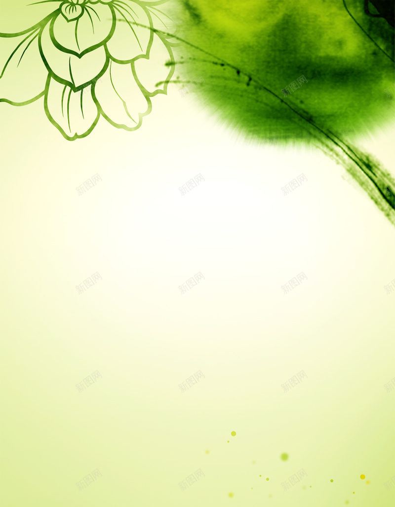 墨迹荷花绿色水彩古典H5背景素材jpg设计背景_新图网 https://ixintu.com 墨迹 荷花 绿色 水彩 手绘 水墨画 H5背景 中国风 花