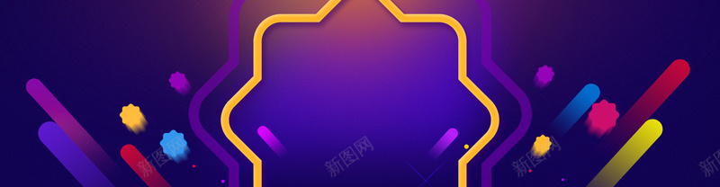 天猫扁平创意背景psd设计背景_新图网 https://ixintu.com 多边形 几何 扁平 电商 简约 创意 渐变 背景 促销 海报banner