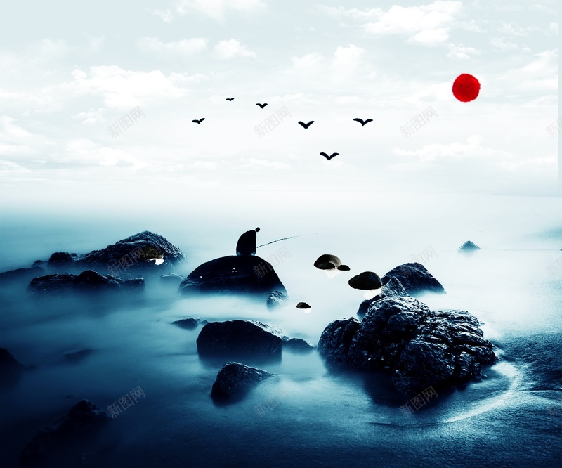 新中式水墨中国风背景图片psd设计背景_新图网 https://ixintu.com 新中式 水墨 中国风 石头 海报 平面 广告 背景 分层 PSD 素材 模板