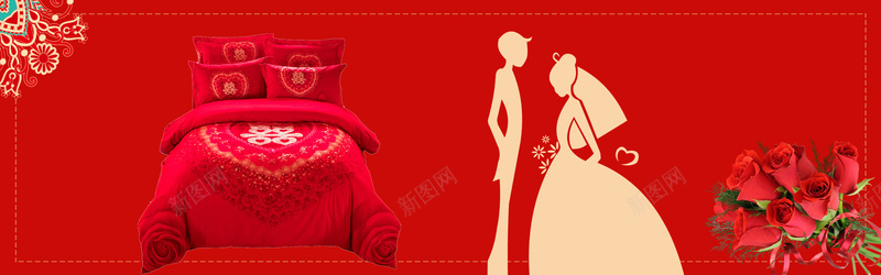 红色浪漫婚庆bannerpsd设计背景_新图网 https://ixintu.com 婚庆banner 结婚结 婚宴 浪漫 红色 婚博会 结婚 新娘 婚纱 婚纱摄影 婚庆 爱情 psd