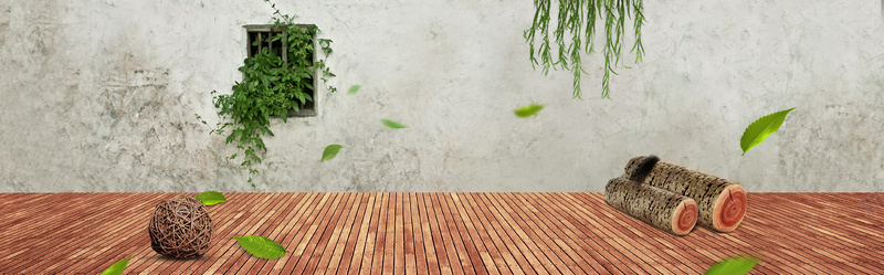 小清新木头背景psd设计背景_新图网 https://ixintu.com 小清新 文艺 木纹 树叶 简约 海报banner