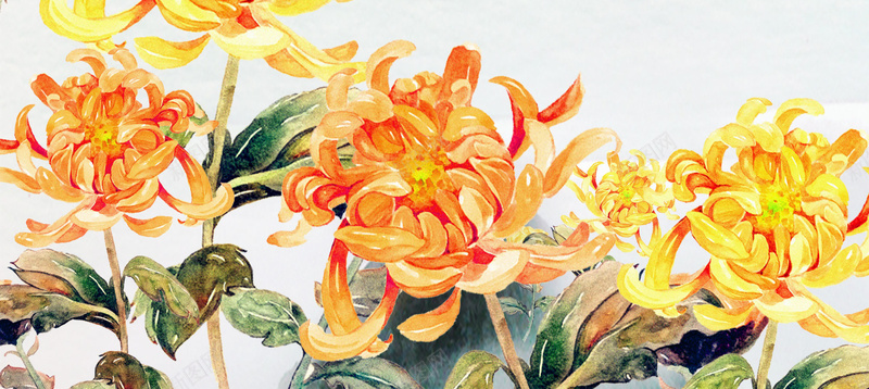 清新水墨菊花重阳佳节海报背景psdjpg设计背景_新图网 https://ixintu.com 清新 水墨 菊花 重阳佳节 海报背景 psd 重阳赏菊 重阳登高