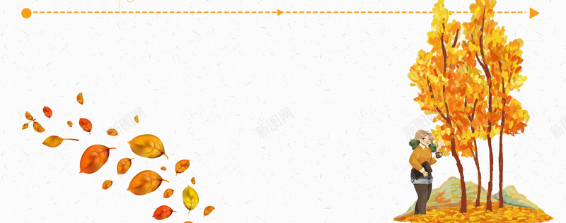 立秋小清新文艺黄树叶几何棕色背景psd设计背景_新图网 https://ixintu.com 树叶黄 黄树叶 植物 秋天 立秋 枫叶 银杏叶 24节气 24节气海报 农历节气 立秋节气 农历立秋