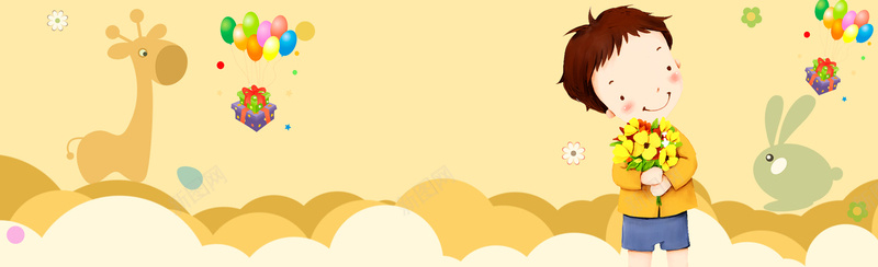 淘宝可爱卡通风格促销bannerpsd设计背景_新图网 https://ixintu.com 卡通风格 促销 可爱 唯美 大促 淘宝 儿童 母婴 教育 新品 上新