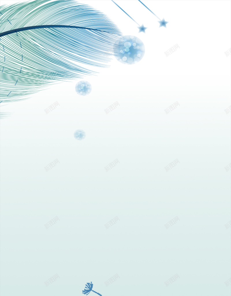 青色印花H5背景psd设计背景_新图网 https://ixintu.com 蒲公英 文艺 树叶 清新 青色 H5背景 H5 h5 小清新 简约