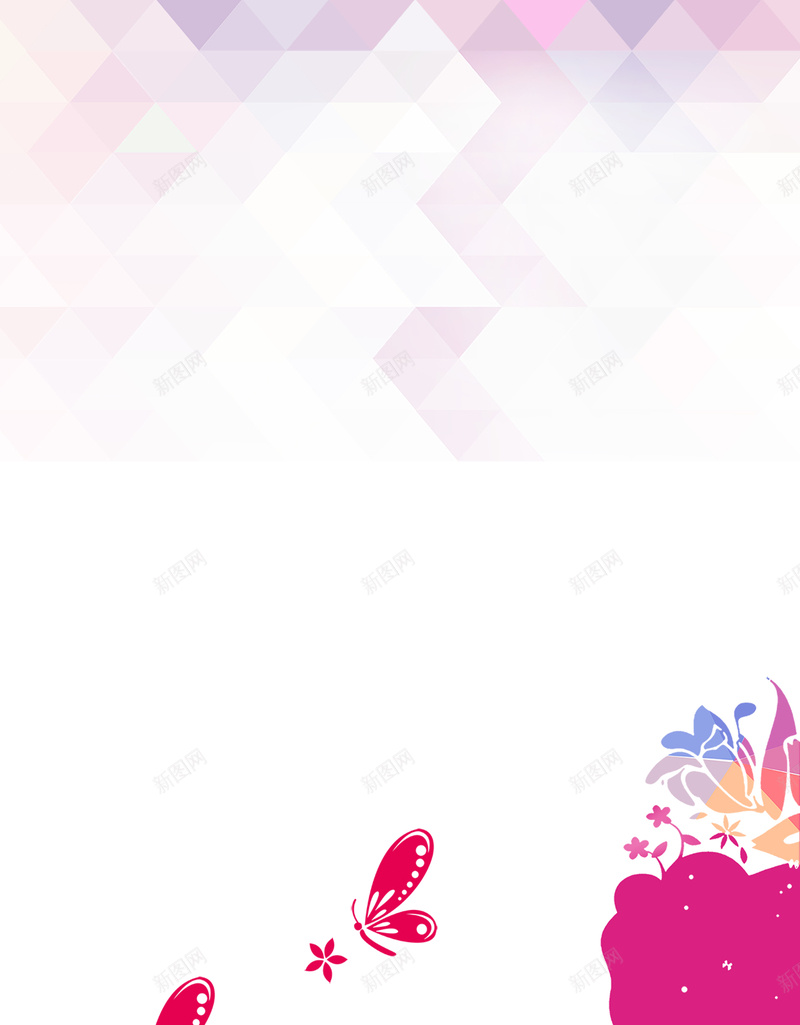 三八妇女节女神节宣传海报背景psd设计背景_新图网 https://ixintu.com 妇女节促销 妇女节海报 女生节 背景 花朵 三八节宣传 妇女节宣传 女
