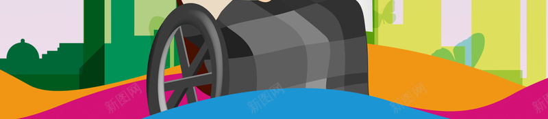 世界帕金森日公益海报psd设计背景_新图网 https://ixintu.com 扁平化城市 卡通人物 公益 医疗 树叶 世界帕金森日海报 关爱老人 预防疾病