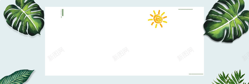 电商淘宝夏日清凉美妆促销bannerjpg设计背景_新图网 https://ixintu.com 夏日美妆 清凉节 夏季 夏日 电商 淘宝 促销海报 banner背景