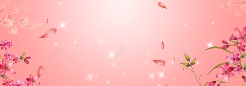 婚礼背景psd设计背景_新图网 https://ixintu.com 海报banner 婚礼海报 婚纱摄影 粉色 花 浪漫 梦幻