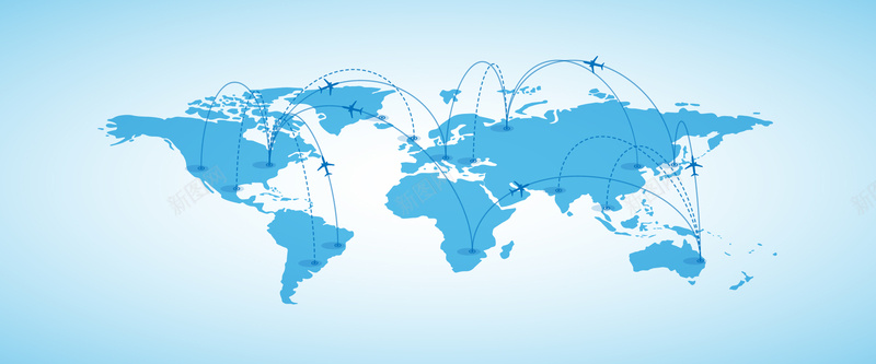 蓝色地球地图背景jpg设计背景_新图网 https://ixintu.com 商务背景 地图 海报banner 科技 科幻 商务