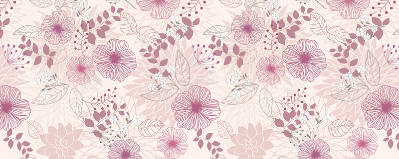 紫色花纹背景jpg设计背景_新图网 https://ixintu.com 海报banner 树叶 紫色 花朵 花纹 质感 纹理