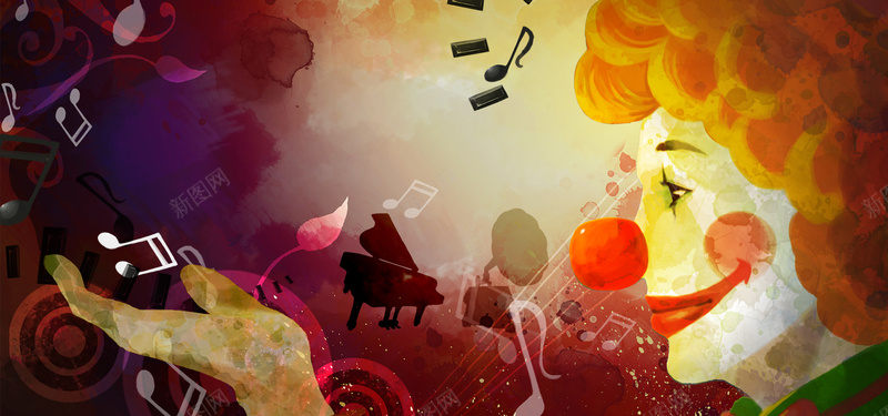 暗红背景曲线树叶音符钢琴头像海报bannerpsd设计背景_新图网 https://ixintu.com 暗红背景 曲线 树叶 钢琴 音符 头像 海报banner 文艺 小清新 简约