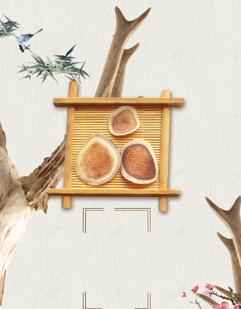 简约中国风鹿茸中医中药海报psd设计背景_新图网 https://ixintu.com 鹿茸海报 鹿茸片 人 鹿茸图片 鹿茸中国风 水墨鹿茸 鹿茸酒 鹿茸包装 鹿茸展板 鹿茸广告 鹿茸展架