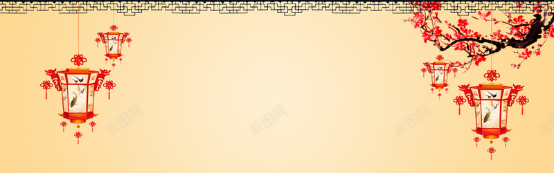 喜庆背景psd设计背景_新图网 https://ixintu.com 黄色 黄色背景 花底纹 金边 金光 闪光 四射 喜庆背景 春节背景 舞台背景 卡通人物 鞭炮 烟花 海报banner 春节 过年 中国风